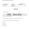 Uzbekistan Qishloq Qurilish Bank account closure reference letter template in Word and PDF format