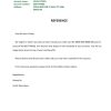Vietnam Vietcombank bank account closure reference letter template in Word and PDF format