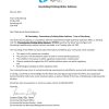 Canada Saskatchewan Strasbourg Water Security Agency water utility shut off notice, Word and PDF template