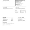 USA Wells Fargo bank statement template in .xls and .pdf file format, 3 pages