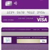 Fillable Angola Bank Economio visa debit card Templates | Layer-Based PSD