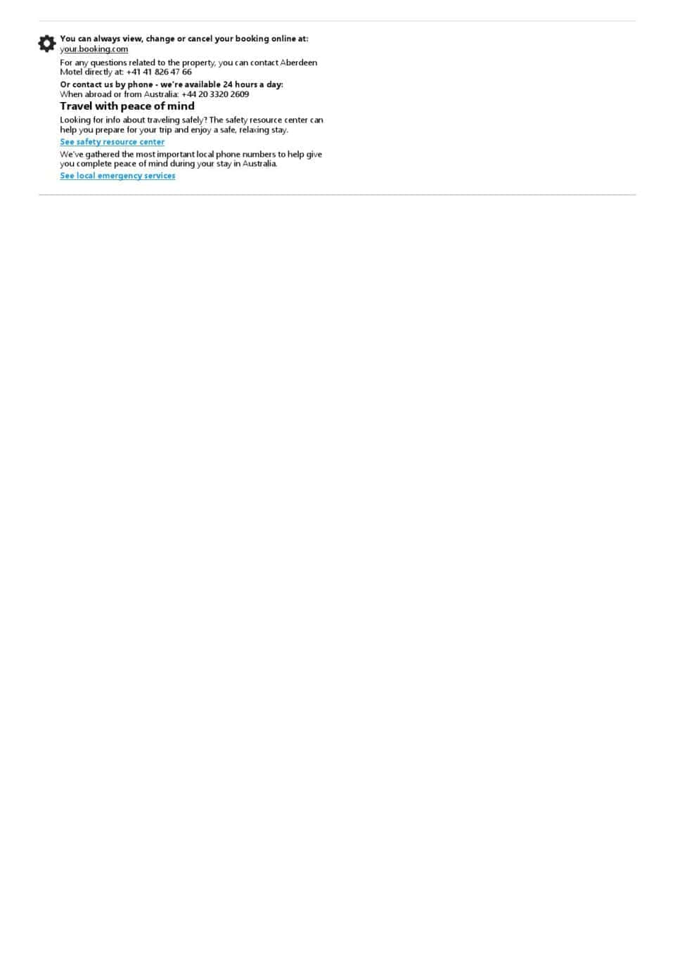 Customizable Australia Airbnb Reservation Template | Word & PDF Formats