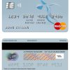 Editable Belgium Keytrade bank mastercard Templates in PSD Format