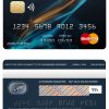Fillable Botswana Savings bank mastercard Templates | Layer-Based PSD