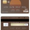 Editable Cyprus Ancoria bank visa credit card Templates in PSD Format