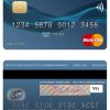 Editable Kiribati ANZ Bank mastercard Templates