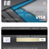 Fillable USA California BlueVine bank visa classic card Templates | Layer-Based PSD