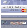 Editable Haiti BRH bank mastercard Templates in PSD Format