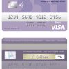 Fillable Haiti BRH bank visa card Templates | Layer-Based PSD