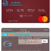 Editable Hawaii First Hawaiian Bank mastercard Templates in PSD Format