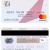 Fillable Hong Kong Dah Sing Bank mastercard Templates | Layer-Based PSD