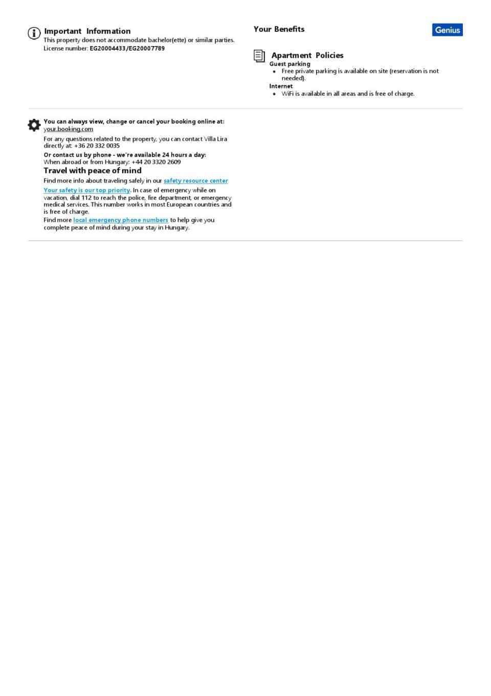 Editable Hungary Hotel Booking Form Template | Fillable PDF