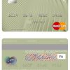 Editable Iceland MP Banki mastercard Templates in PSD Format