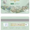 Fillable Indonesia Bank BTPN visa card Templates