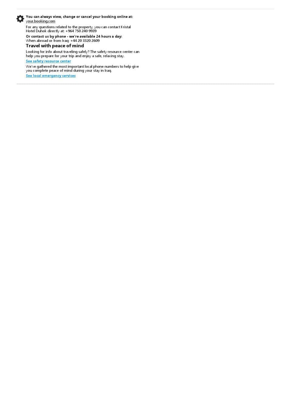 Customizable Iraq Airbnb Reservation Template | Word & PDF Formats