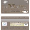 Fillable Iraq Rasheed Bank visa card Templates | Layer-Based PSD