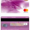 Editable Ireland AIB bank mastercard Templates