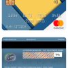 Editable Israel First International bank mastercard Templates in PSD Format