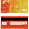 Editable Jordan Commercial Bank JCB bank visa electron card Templates