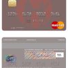 Editable Kazakhstan Kaspi Bank mastercard Templates in PSD Format