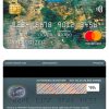 Editable Kazakhstan Qazkom bank mastercard Templates in PSD Format