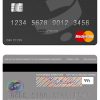 Editable Kuwait Burgan Bank mastercard credit card Templates in PSD Format