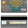 Fillable Kyrgyzstan Kirgizbank visa electron card Templates | Layer-Based PSD
