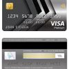 Fillable Malaysia AmBank Islamic bank visa platinum card Templates | Layer-Based PSD
