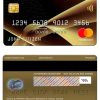 Editable Malaysia Maybank mastercard gold Templates in PSD Format