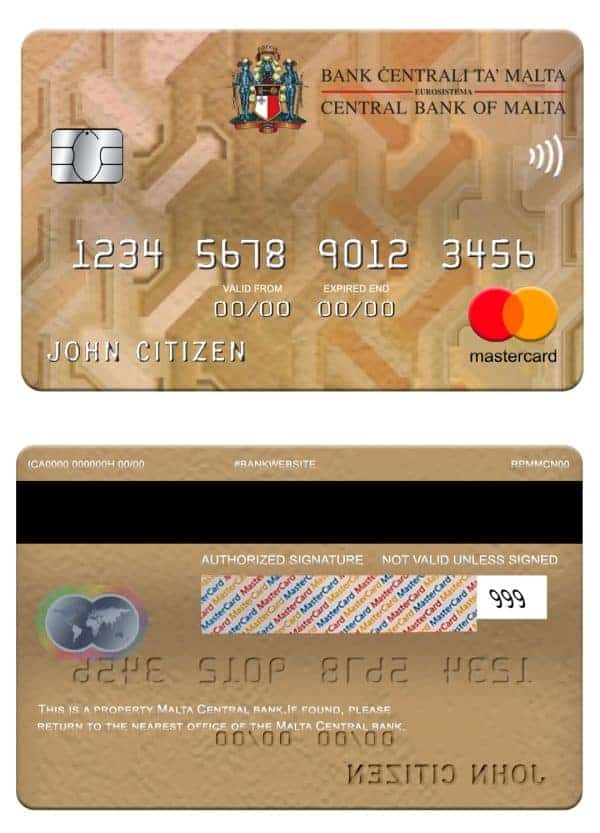 Editable Belize Choice bank mastercard Templates in PSD Format