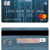 Editable Moldova Victoriabank mastercard Templates in PSD Format