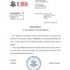 Download Monaco UBS Bank Reference Letter Templates | Editable Word