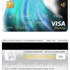 Fillable Nicaragua Banco Ficohsa bank visa electron card Templates | Layer-Based PSD