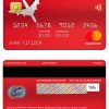 Editable Norway bank Norwegian AS bank mastercard Templates