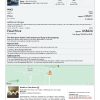 Slovakia hotel booking confirmation Word and PDF template, 2 pages