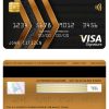 Editable Sweden Nordnet AB bank visa signature card Templates in PSD Format