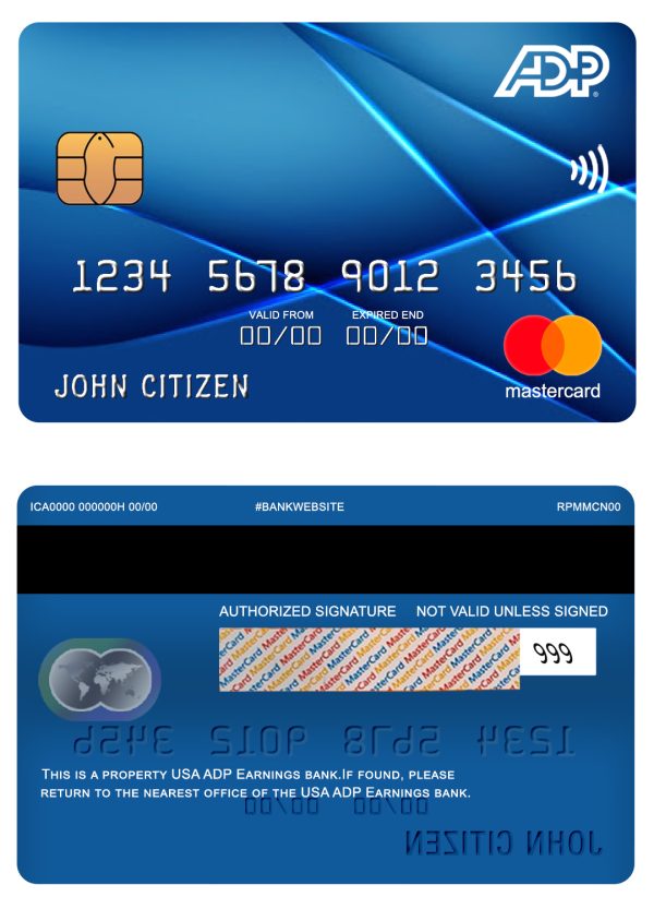Estonia ID Card Psd Template