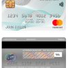 Fillable USA Bank of the West bank mastercard Templates | Layer-Based PSD