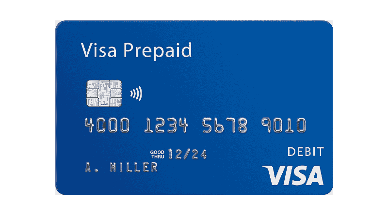 preloaded visa card