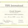 Fake Teflife TEFL Certificate PSD Template(version 1)