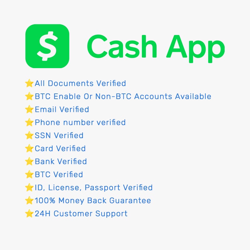 Buy Verified CashApp Account + Cashout Guide (BTC Enabled)