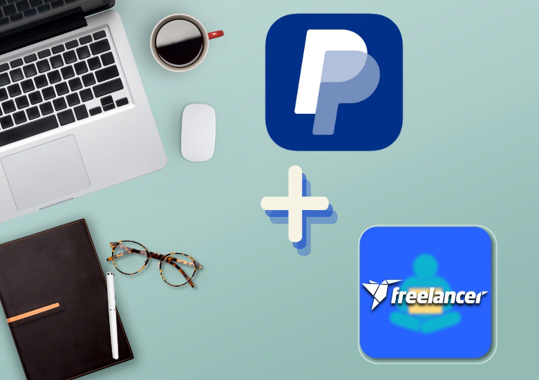 package of paypal and freelancer accounts
