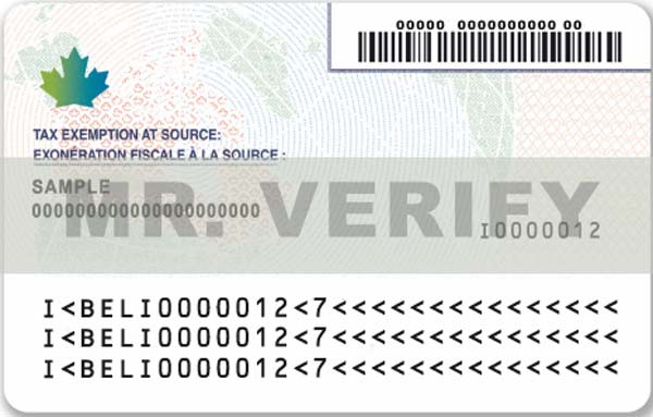 canada id card back template - Canada id card psd template