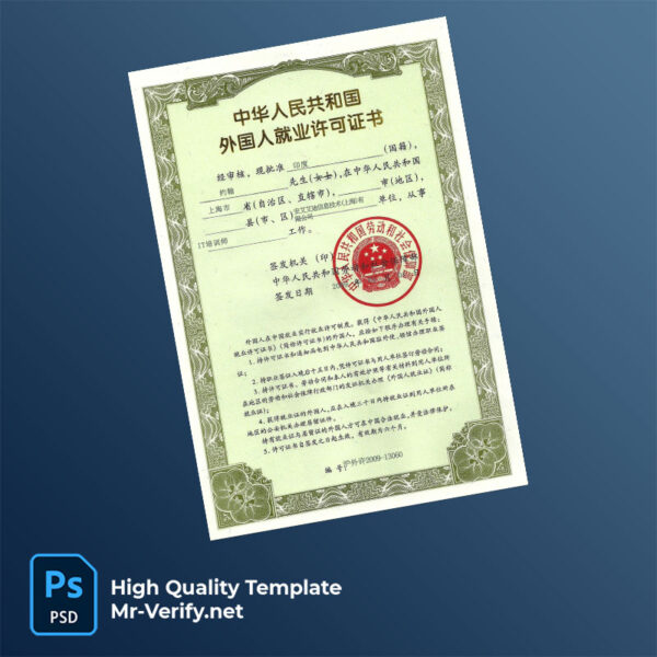 CHINA work visa 600x600 - Buy Verified Accounts