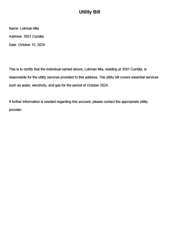 Country_ Company_Authority issuer _ Utility Provider Document Type_ Utility Bill Editable Utility Bill Template in Word and PDF