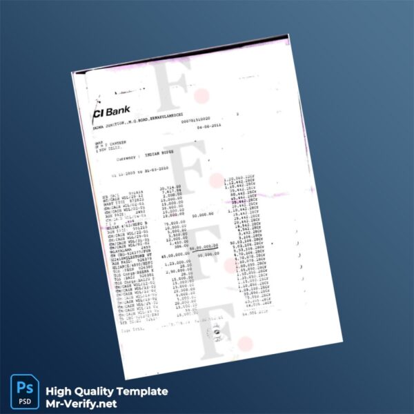 Country_ Bank_Issuer_ CI Bank Document Type_ Bank Statement Editable Bank Statement Template in Word and PDF formats 6 page