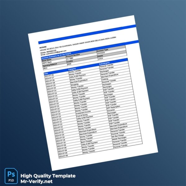 Country_ Bank_Issuer_ Document Type_ Consolidated Bank Statement Editable Consolidated Bank Statement Template in Word and PDF f 6 page