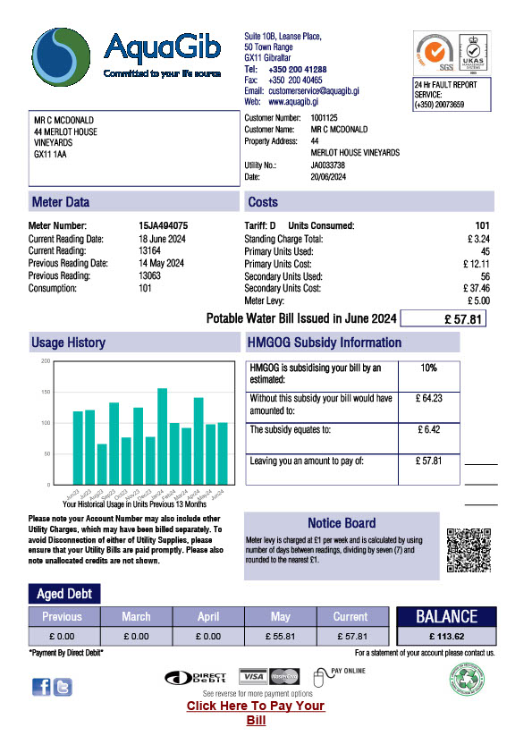 Editable Sales Bill Template in Word and PDF formats 4 page