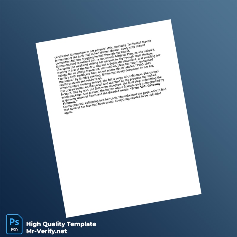 Editable Document Template in Word and PDF formats 2 page Editable Document Template in Word and PDF formats 2 page