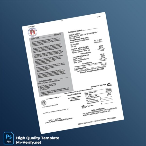 Editable Tax Refund Template in Word and PDF formats 4 page